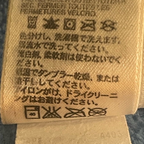 The North Face woman’s full zip fleece jacket, blue, size medium - Picture 10 of 10